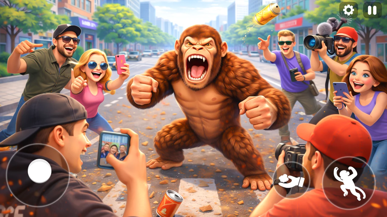 Wild Ape Hero Simulator screenshot