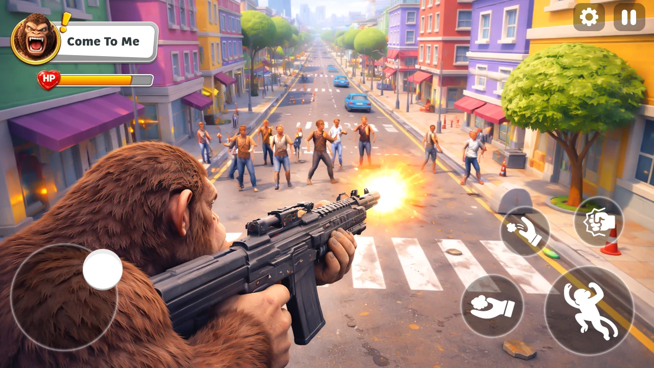 Wild Ape Hero Simulator screenshot