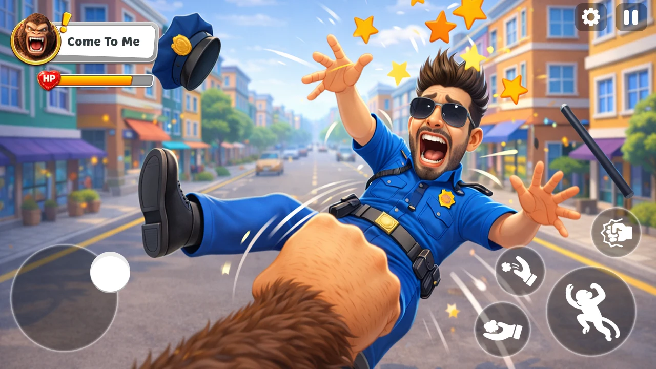 Wild Ape Hero Simulator screenshot